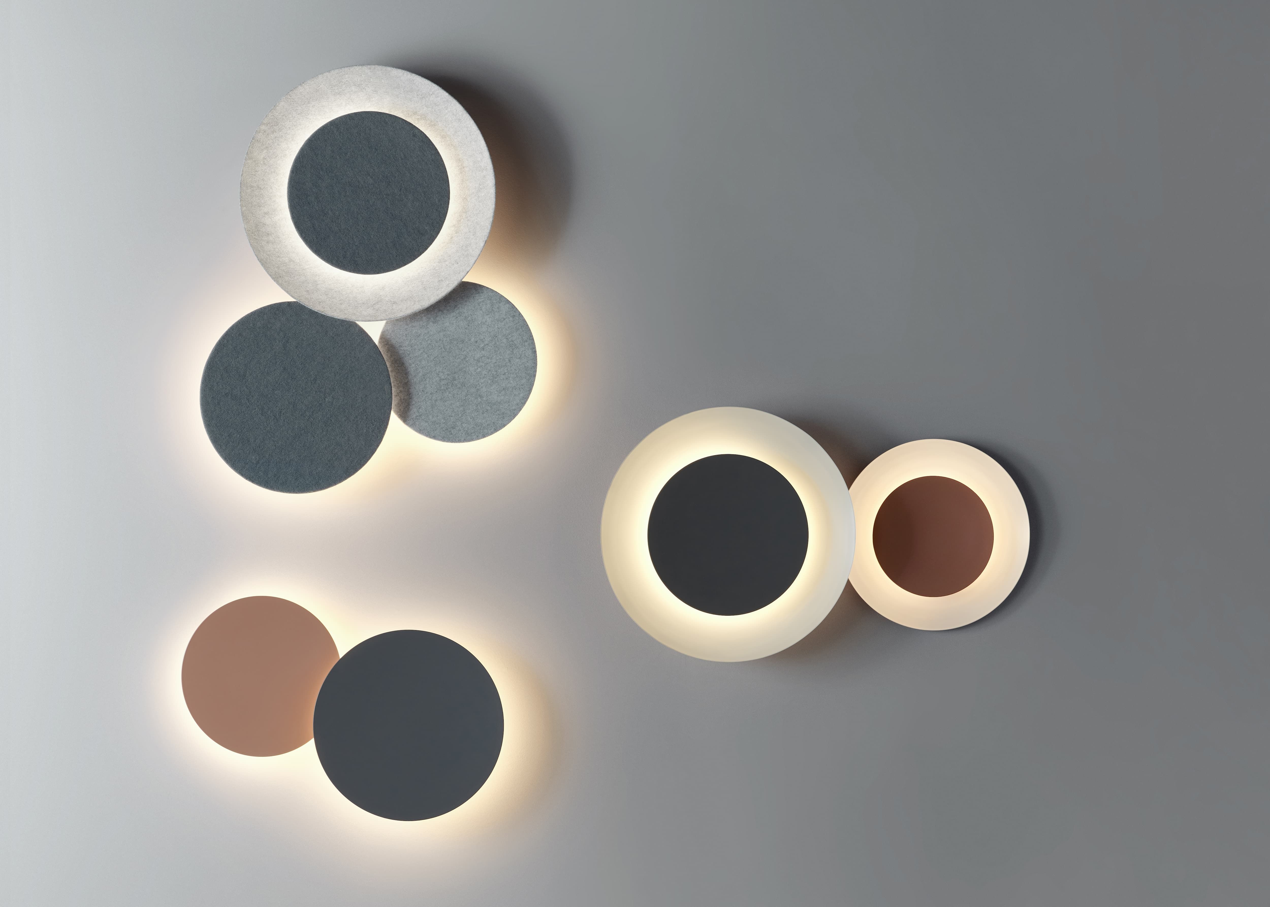 Vibia Puck wall art — pared
