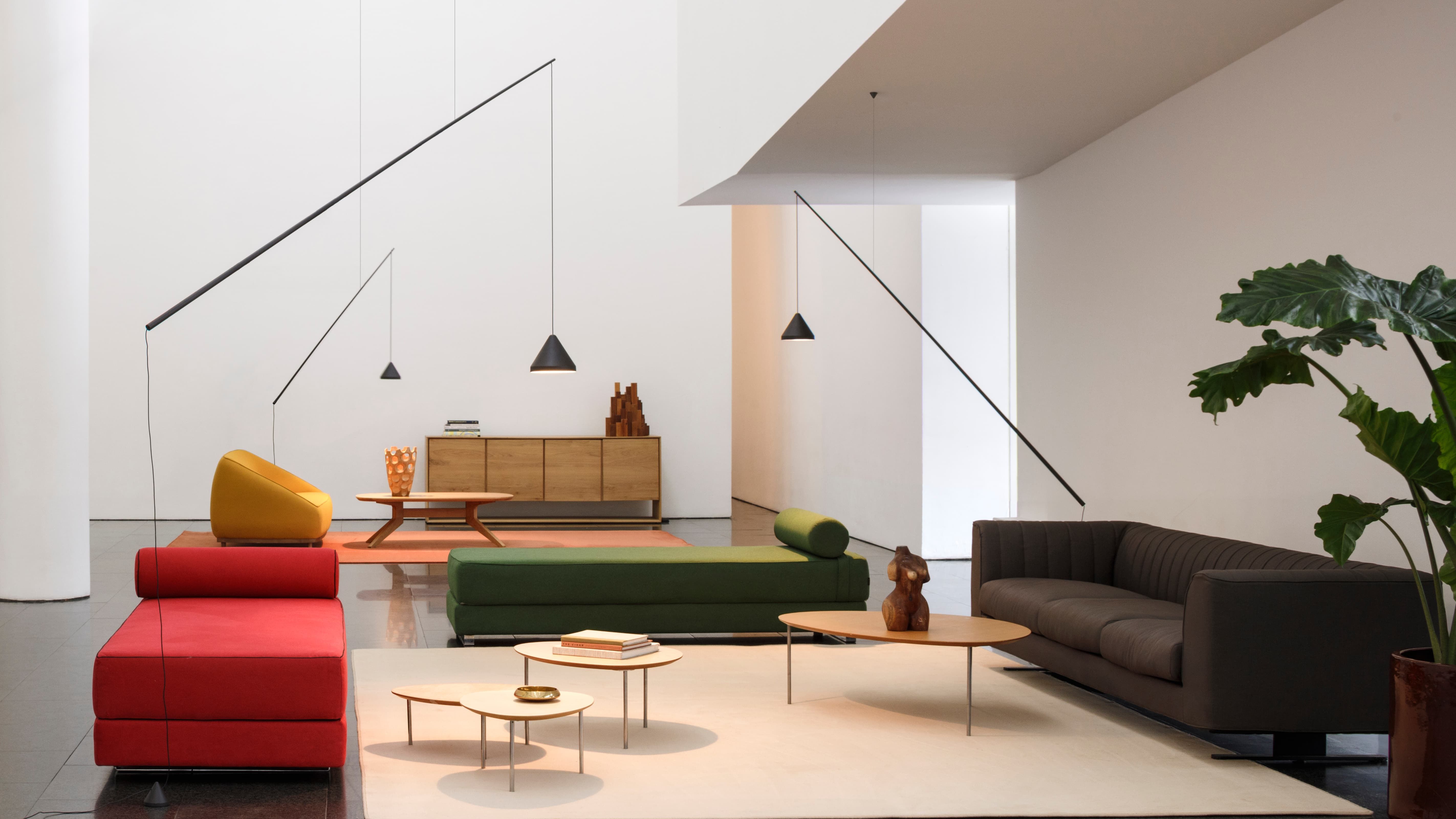 Vibia North — pie y sobremesa