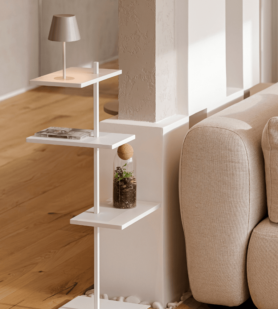 Vibia Suite — pie y sobremesa