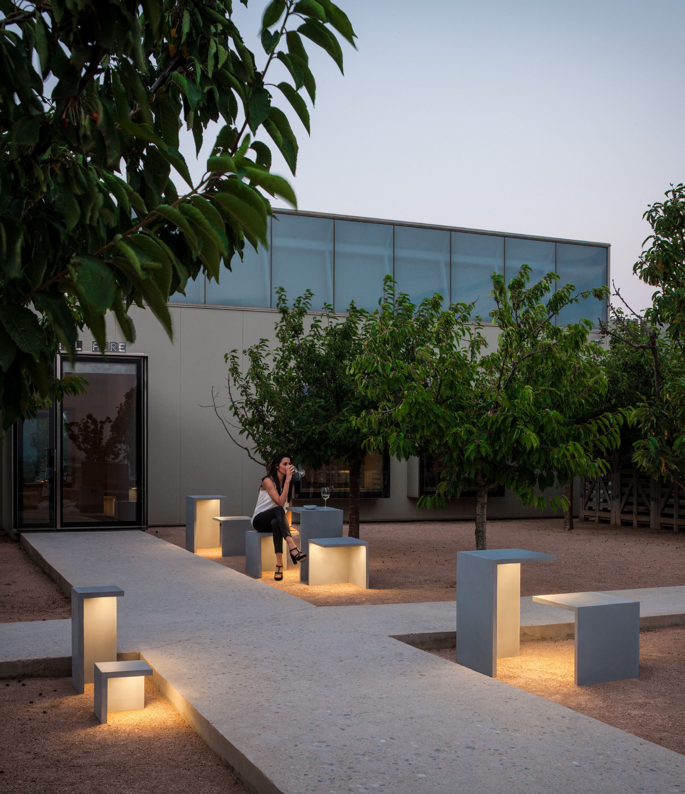 Vibia Luminaria de exterior Empty 4136 — imagen 3