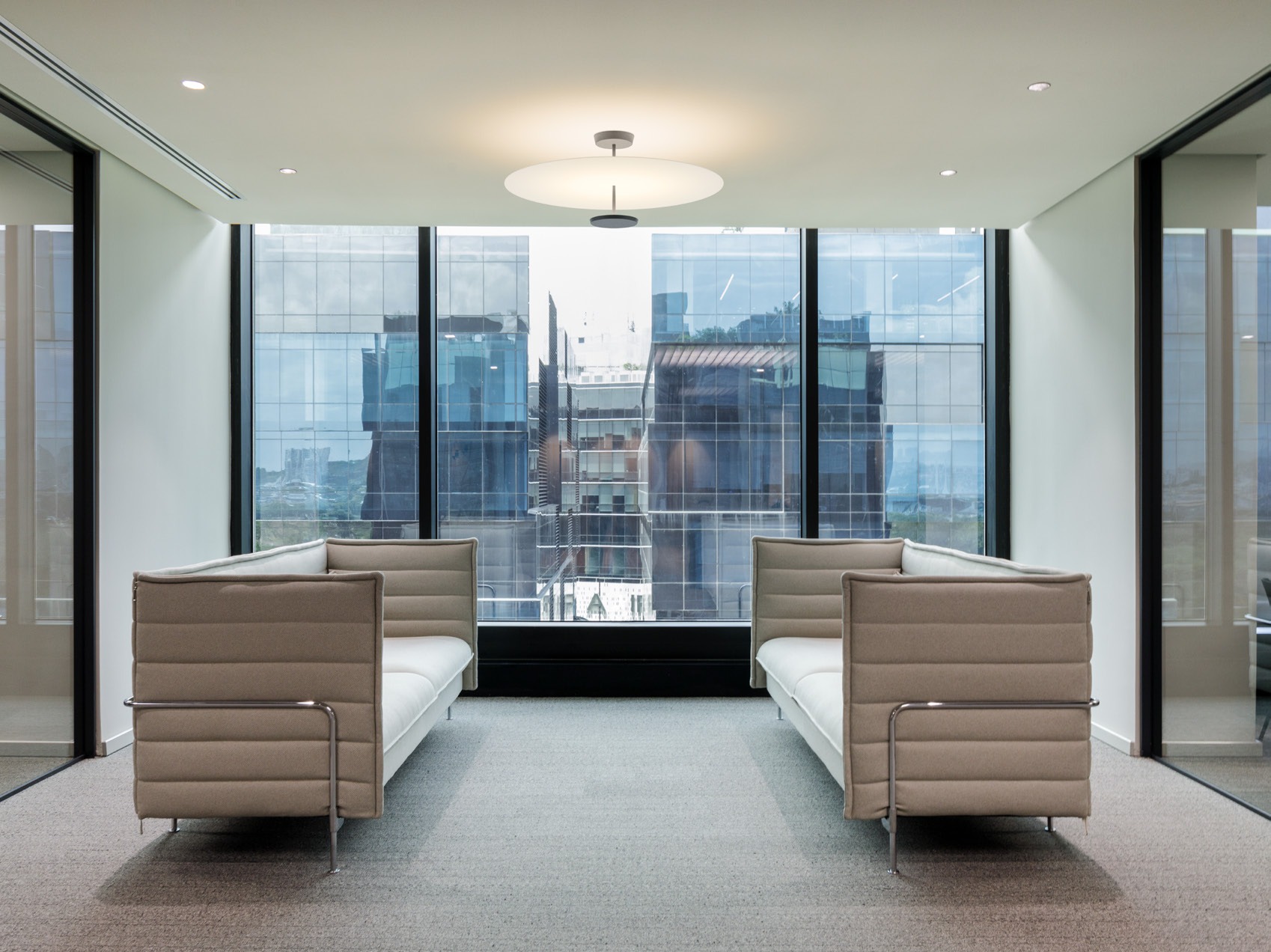 Vibia múltiple Flat – Lámpara adosada a techo — imagen 3