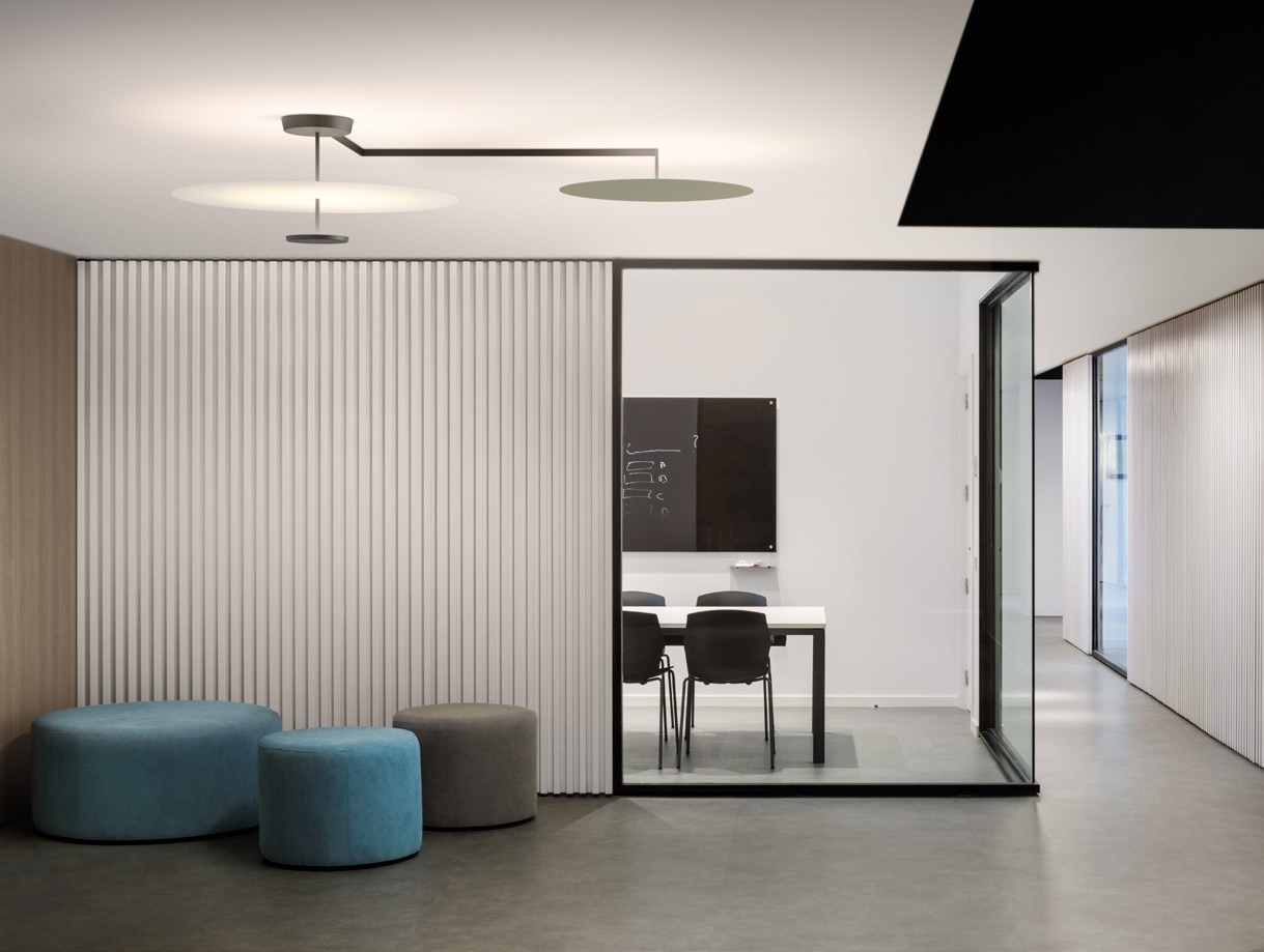 Vibia múltiple Flat – Lámpara adosada a techo — imagen 5