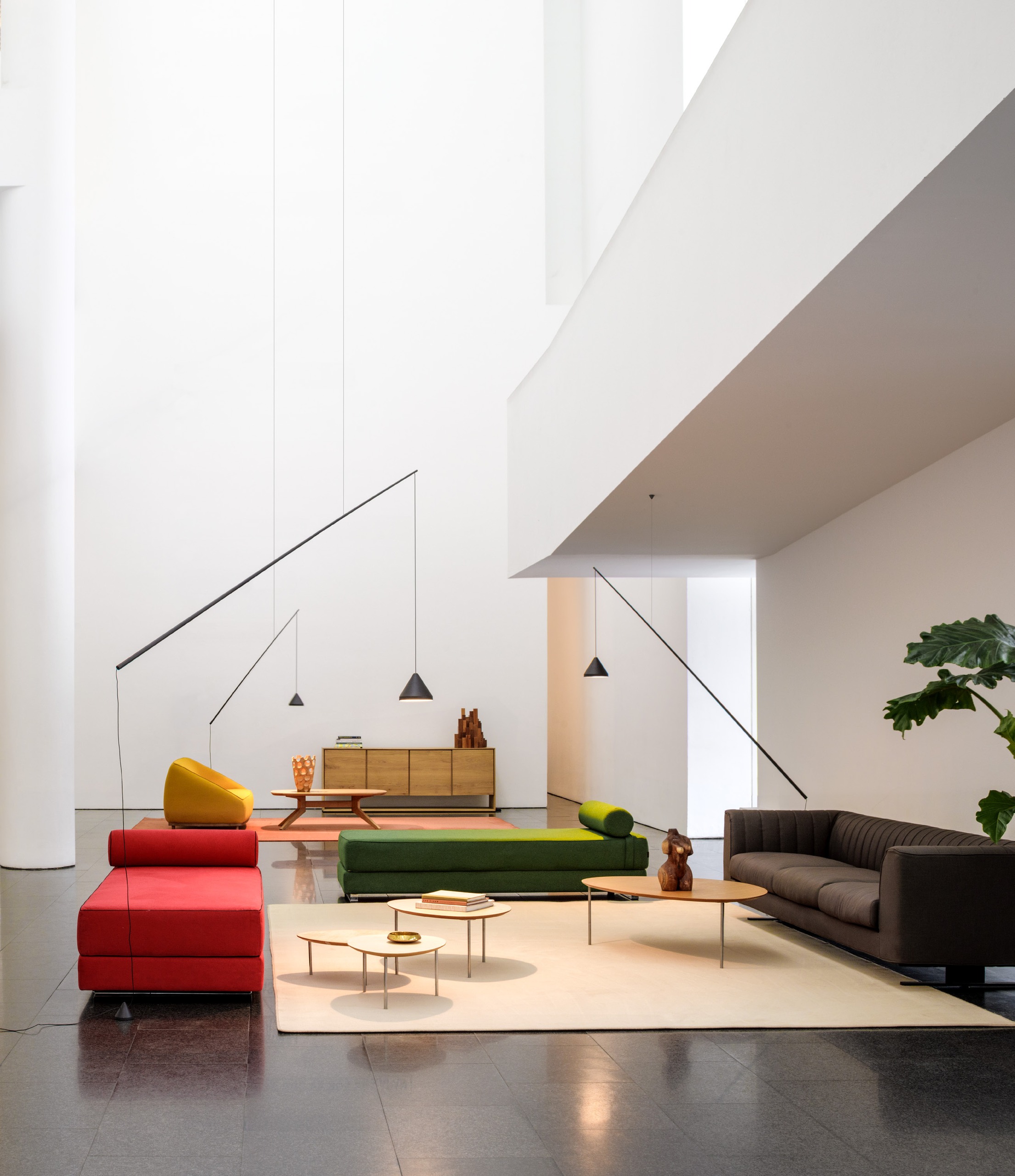 Lámpara pie North 5666 Vibia