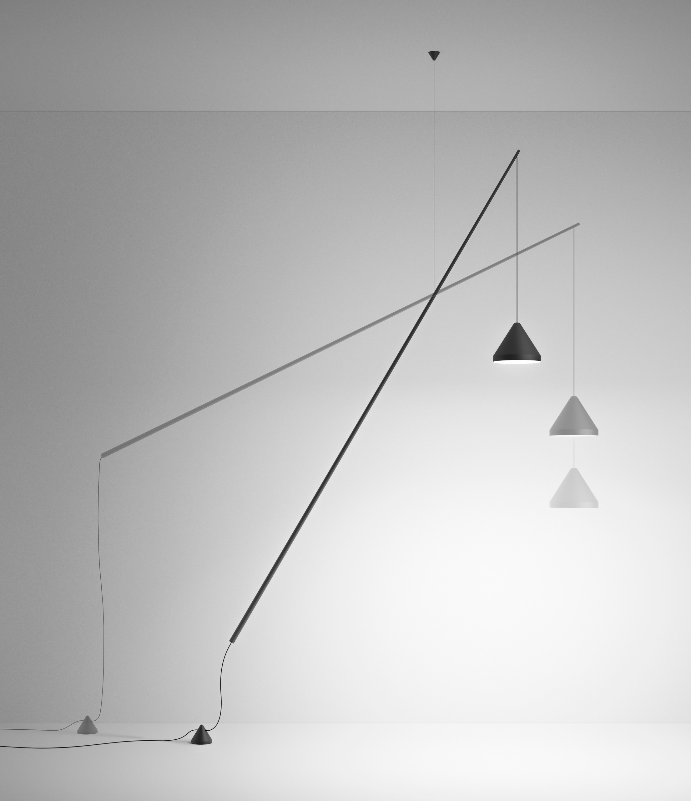 Vibia North – Lámpara de pie — imagen 5