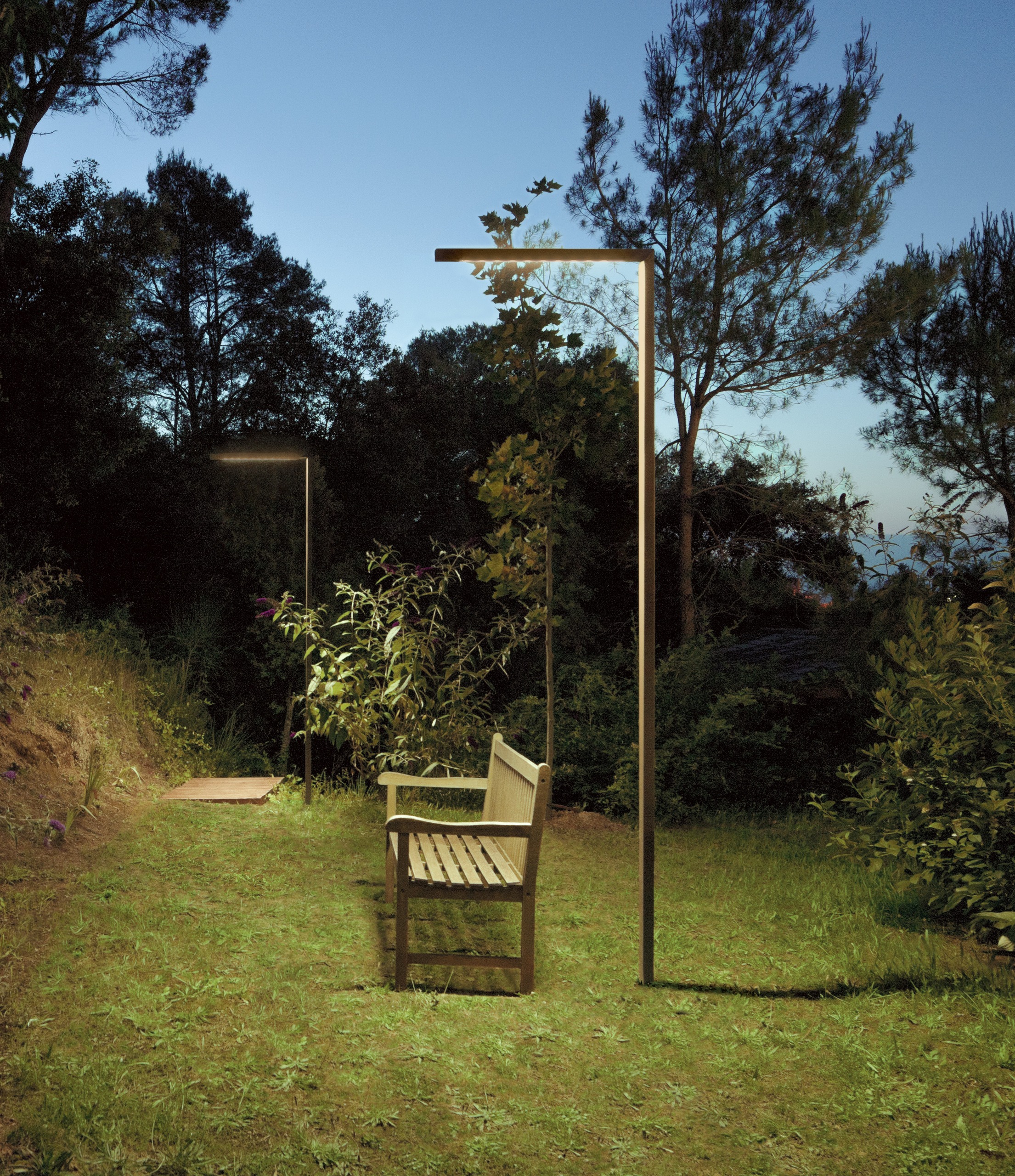 Vibia exterior Palo Alto – Lámpara de pie — imagen 5