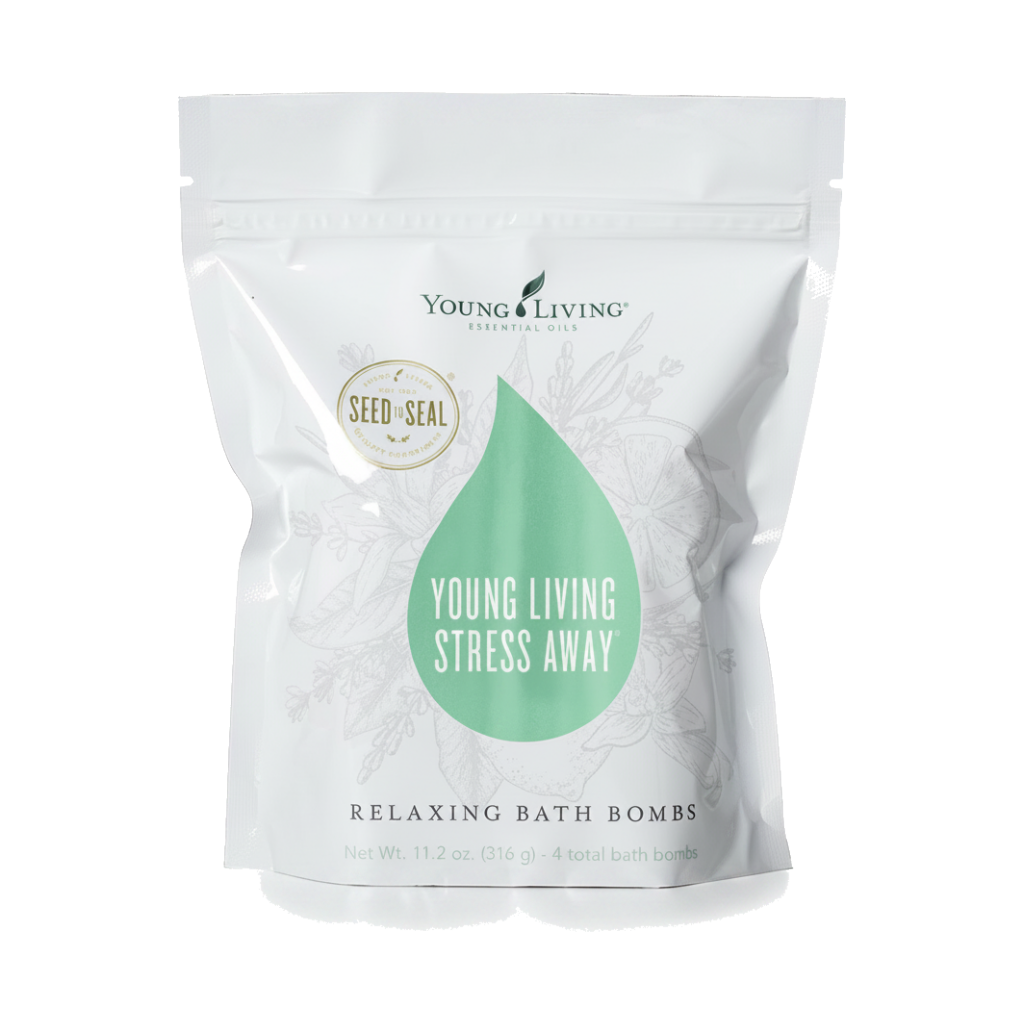 Bombas de baño relajantes Stress Away de Young Living