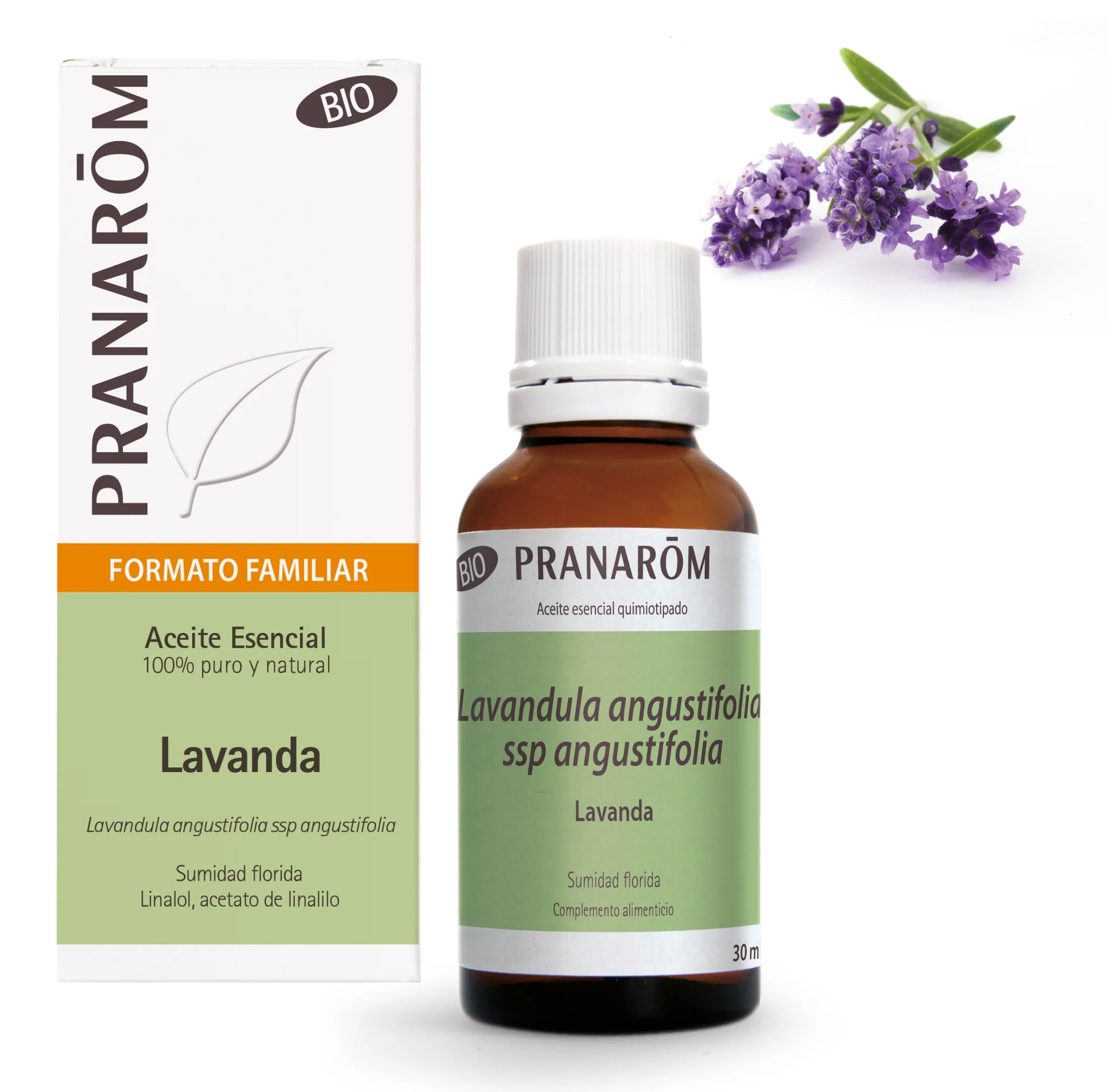 Aceite Esencial Lavanda Sumidad Florida 30 ml Formato Grande
