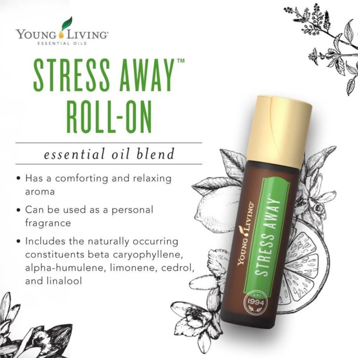 Young Living Stress Away® Roll-On — imagen 4